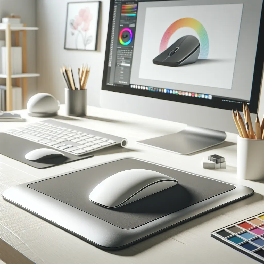 Este mouse pad ergonômico pode melhorar a precisão do software de design?