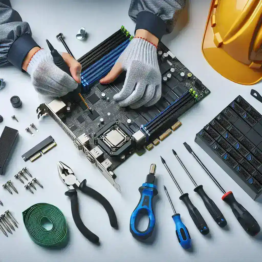 What are the steps to install a RAID controller card?