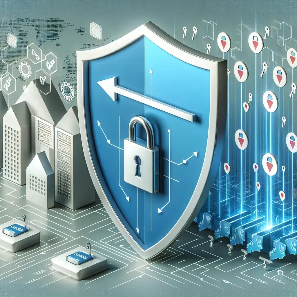 "Implementação em larga escala de senhas passkeys por empresas para aumentar a segurança cibernética e reduzir riscos de segurança digital."